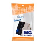 Interruptor Paralelo Com Luz Preto Fosco Clean Margirius
