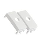 Módulo Saída De Fio 2 Unidades Branco Sleek Margirius