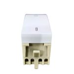 Módulo Interruptor Bipolar Simples 10a Branco Sleek Margirius