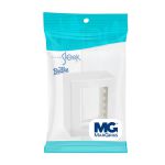 Caixa Sobrepor 3 Posto C/ Suporte Branca Sleek Margirius