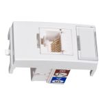 Módulo Tomada de rede RJ45 CAT.6 Branco Sleek Margirius