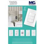 Módulo Tomada De Rede Rj45 Cat.6 Branco Sleek Margirius