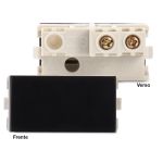 Interruptor Paralelo Preto Brilhante 10a Sleek Margirius