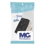 Módulo Tomada 2p+t 10A Preto Brilhante Sleek Margirius