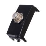 Módulo Antena Tv Coaxial 75 Ohms Preto Sleek Margirius