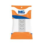 Barra Régua 3 Tomadas 10a/20a Cinza 2p+t Extensão Margirius