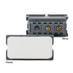 Módulo Interruptor Simples 10a Branco B3 Margirius