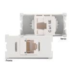Módulo Tomada De Rede Rj45 Cat.5e Branco B3 Margirius