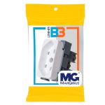 Módulo Tomada 2p+t 20a Branca B3 Margirius