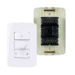 Controle De Ventilador Parede Branco Bivolt B3 Margirius