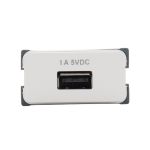 Módulo Tomada Carregador USB 1A Branco B3 Margirius