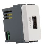 Módulo Tomada Carregador Usb 1a Branco B3 Margirius