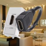 Módulo Tomada Hdmi Branco Sleek Margirius