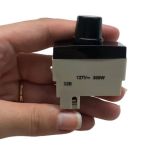 Dimmer Velocidade/luminosidade 127v Preto Sleek Margirius