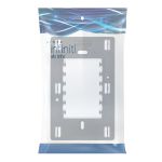 Suporte Placa 4x2 Preto Infiniti Margirius