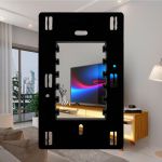 Suporte Placa 4x2 Preto Infiniti Margirius