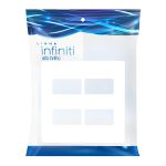 Placa 4x4 4 Postos Branco Infiniti Margirius