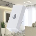 Módulo Saída De Fio 2 Unidades Branco Infiniti Margirius