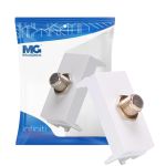 Módulo Antena Tv Coaxial 75 Ohms Branco Infiniti Margirius