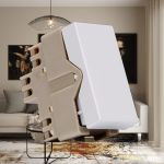 Módulo Interruptor Simples 10a Branco Infiniti Margirius