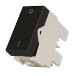 Interruptor Bipolar Simples 25a Preto Infiniti Margirius