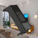 Módulo Vazio Rj45 Preto Infiniti Margirius
