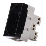Módulo Tomada 2p+t 10a Preto Infiniti Margirius