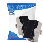 Módulo Interruptor Paralelo 10a Preto Infiniti Margirius