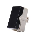 Módulo Interruptor Paralelo 10a Preto Infiniti Margirius