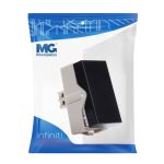 Módulo Interruptor Paralelo 10a Preto Infiniti Margirius