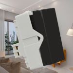 Módulo Interruptor Simples 10a Preto Infiniti Margirius