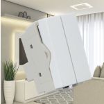 Módulo Interruptor Duplo Paralelo Branco Infiniti Margirius
