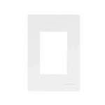 Placa 4x2 3 Postos Branco Infiniti Plus C/ Suporte Margirius