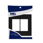 Placa 4x4 6 Postos Preto Brilhante Infiniti Plus C/ Suporte Margirius