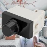 Dimmer De Velocidade/luminosidade Preto Infiniti Margirius