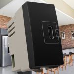 Módulo Tomada Carregador Usb-c Preto Fosco 2a Clean Margirius
