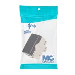 Módulo Pulsador S/gravação 10a Preto Brilhante Sleek Margirius