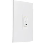 Conjunto Interruptor Persiana Elétrica Pulsante 5a 127v Branco Clean Margirius