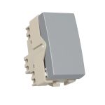 Módulo Interruptor Simples 10A Cinza Sleek Margirius