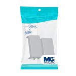 Módulo Cego 2 Unidades Cinza Sleek Margirius