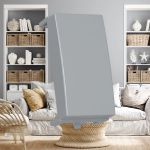 Módulo Cego 2 Unidades Cinza Sleek Margirius