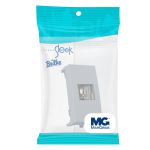 Tomada Telefone RJ11 4 Fios Cinza Sleek Margirius