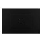 Interruptor Inteligente 1 Posto Zigbee Carbon Black Aura Margirius