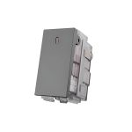 Módulo Interruptor Simples 10A 1 Posto Titânio Aura