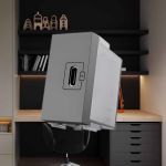 Módulo Tomada USB-C 2A Níquel Aura Margirius