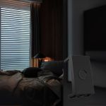 Módulo Furo Saída de Fio 2 Unidades Carbon Black Aura Margirius