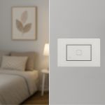 Interruptor Inteligente 1 Posto Zigbee Branco Siena Aura Margirius