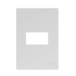 Placa 4x2 1 Posto Branco Infiniti Plus C/ Suporte Margirius