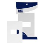 Placa 4x2 1 Posto Branco Infiniti Plus C/ Suporte Margirius