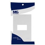 Placa 4x2 1 Posto Branco Infiniti Plus C/ Suporte Margirius
